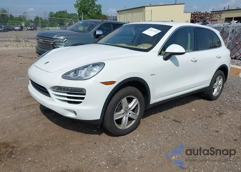 2013 Porsche Cayenne Diesel из США, поврежденный, VIN WP1AF2A24DLA25338